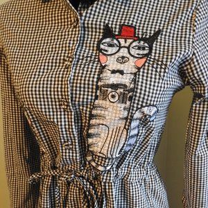 Checkered Cat Dress